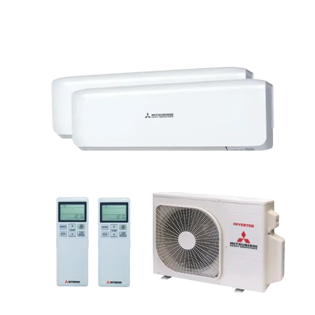 Комплект мультисплит-системы Mitsubishi Heavy SCM40ZS-W/SRK20ZS-W/SRK25ZS-W